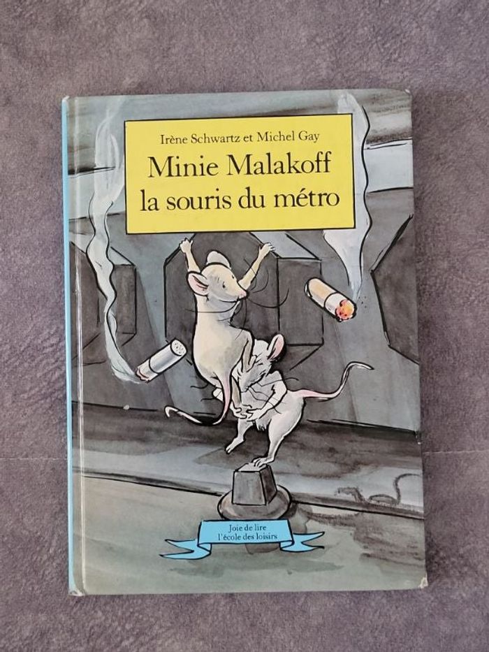 Minie Malakoff la souris du métro par Irene Schwartz