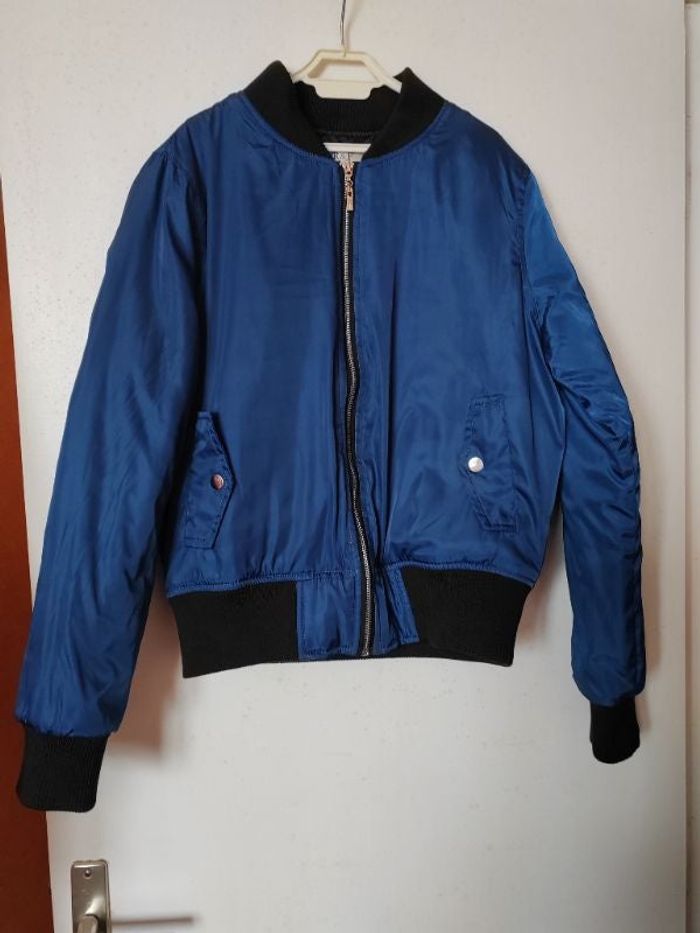 Blouson bleu M