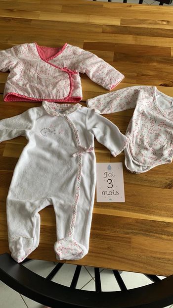 Joli ensemble 3 pieces