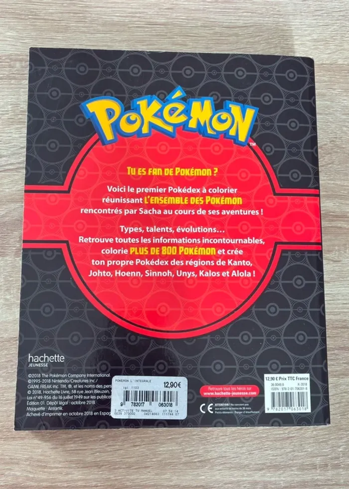 Livre de collection Pokédex - photo numéro 2