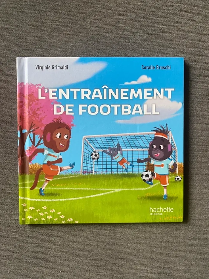 Livre mcdonalds esprit sportif l'entraînement de football Virginie grimaldi