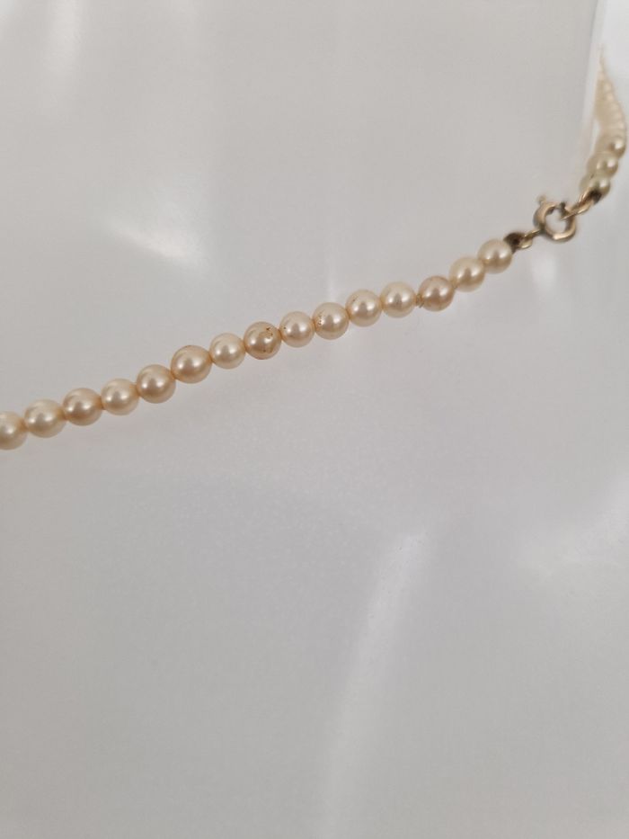 Collier vintage perles et son motif - photo numéro 8