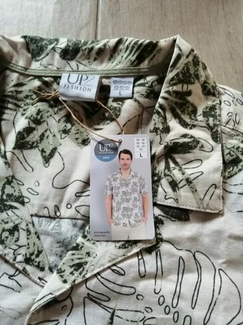 Chemise manches courtes  imprimée