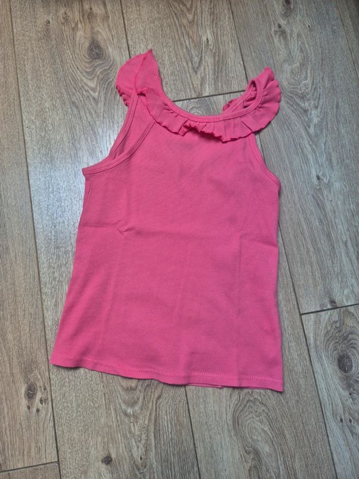 Débardeur okaidi rose 12 ans en parfait état