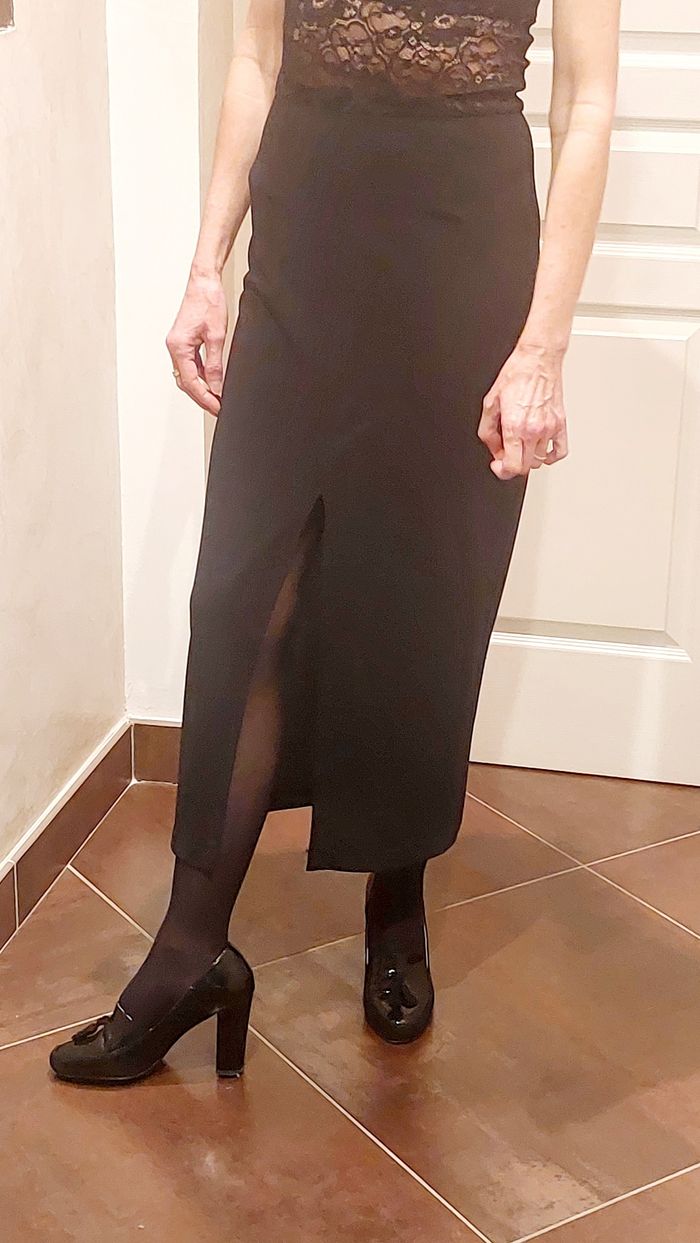 Robe longue de soirée dentelle - photo numéro 2