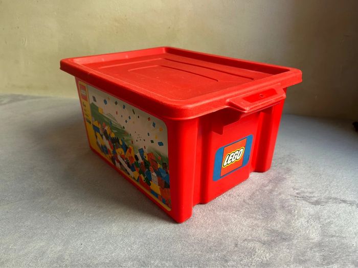 Caisse vide lego 4279 couleur rouge - photo numéro 3