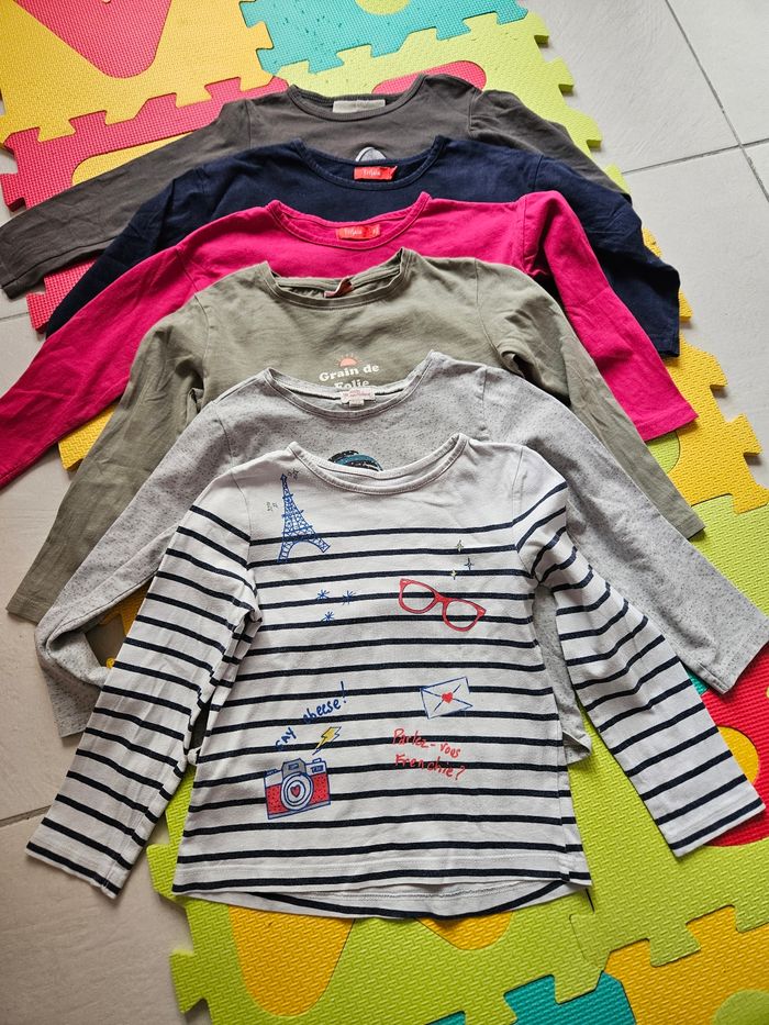 Lot de tee shirts manches longues
