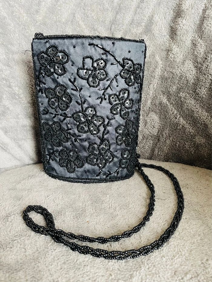 Superbe sac à main / pochette bandoulière cérémonie chic - photo numéro 2