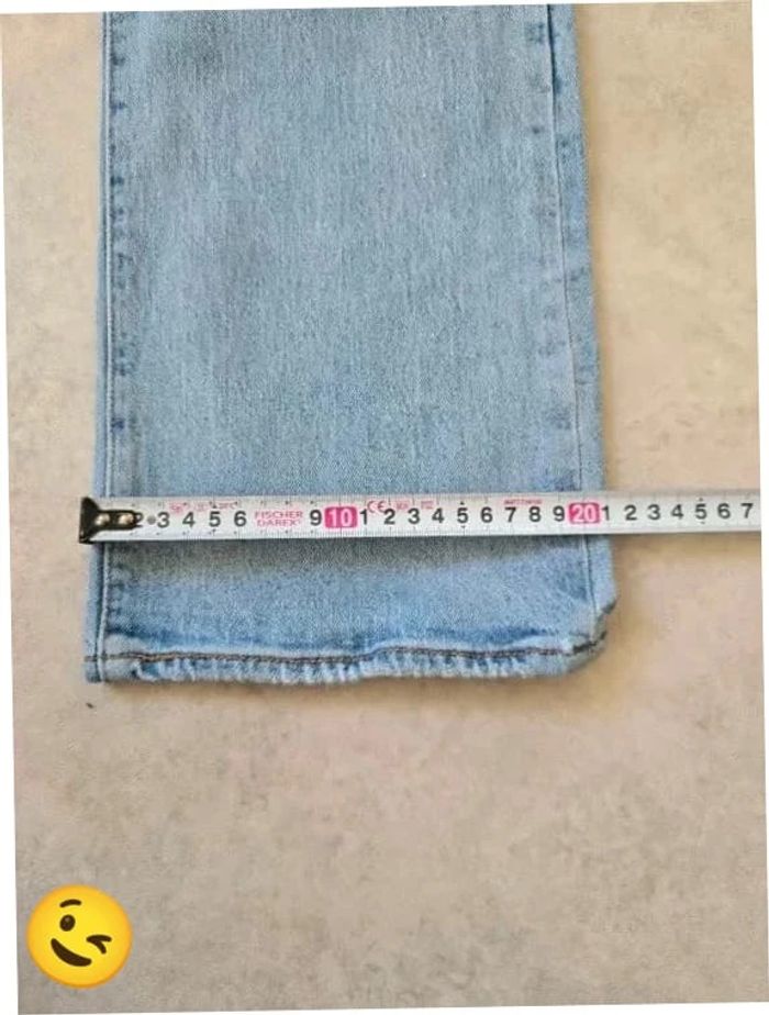 Jeans Levi's 501 W36 FR46 L32 coupe droite bleu Homme Men pan415b - photo numéro 6