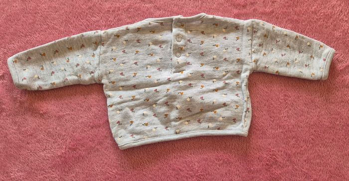 Petit pull gris 1 mois - photo numéro 2