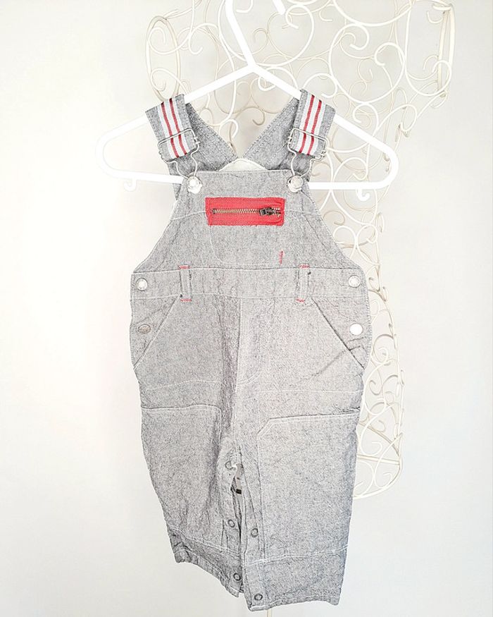 Salopette grise 6 mois