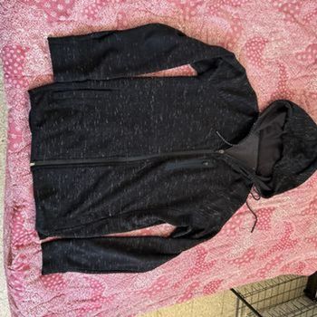 Veste hommes à zip capuche taille M