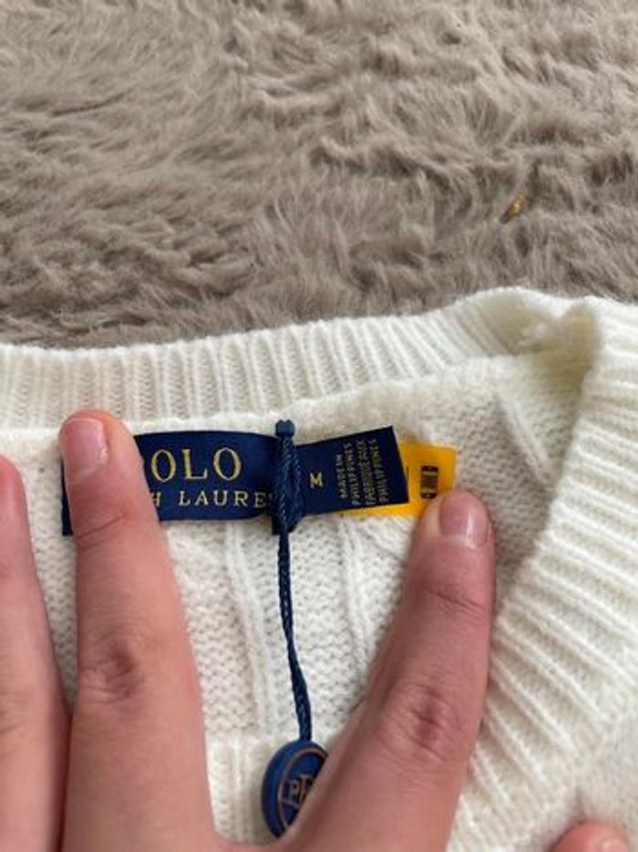 Torsadée - couleur blanc - neuf - taille L - photo numéro 3