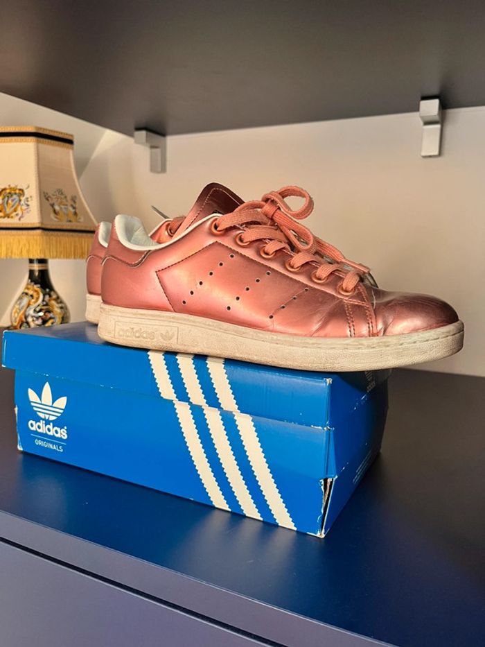 Stan Smith adidas rose Cooper 37 - photo numéro 4