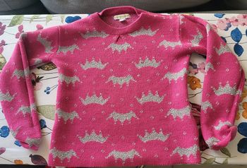 Pull rose fille 3 ans de chez Vertbaudet