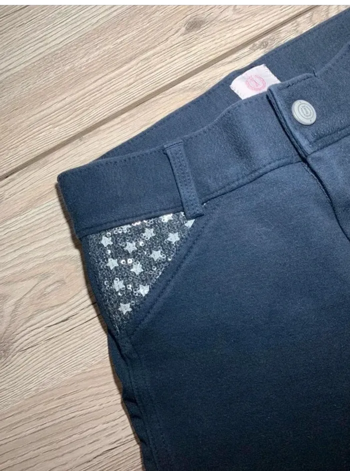 Pantalon  d’équitation  Marine  10 ans - photo numéro 4