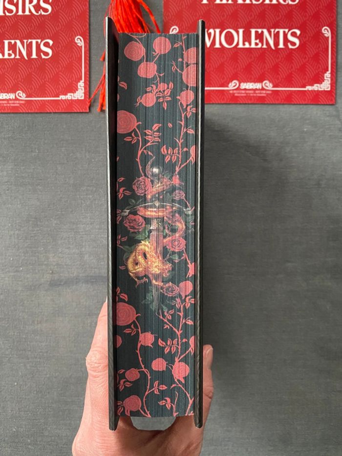 Ces plaisirs violents  relié collector - Sabran - photo numéro 5