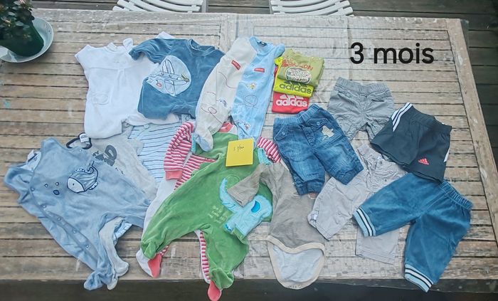 Lots vêtements garçon 1 à 24 mois - photo numéro 8