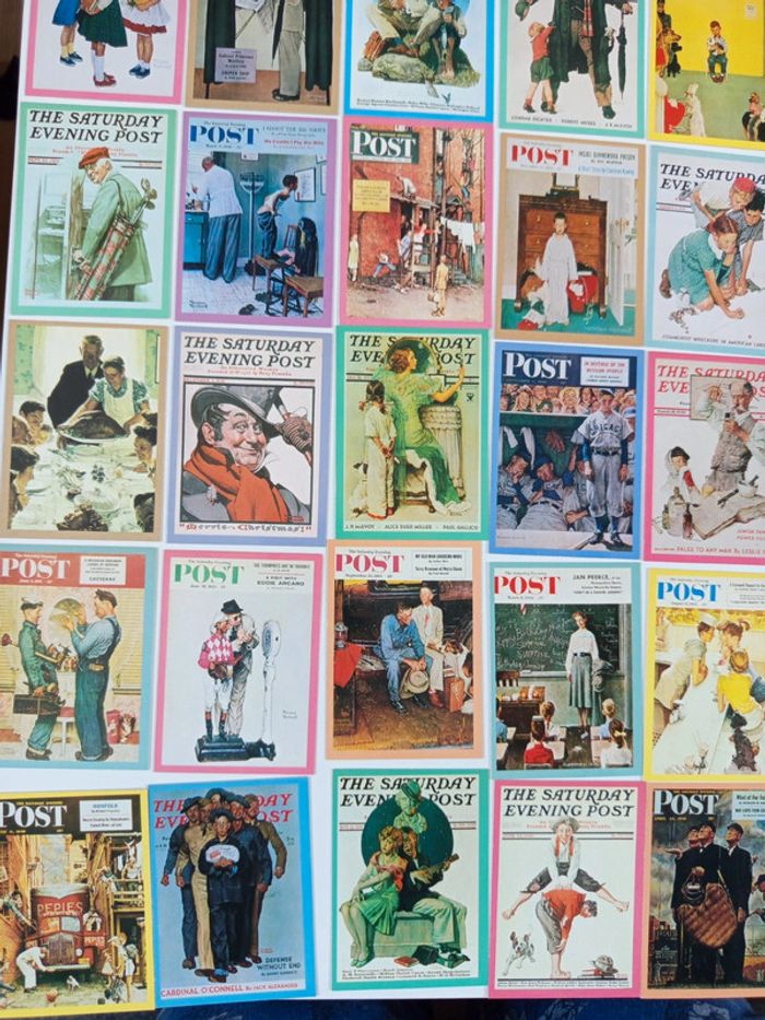 Lot cartes Norman Rockwell - photo numéro 4