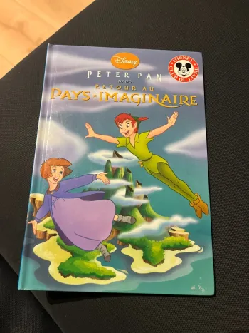 Livre pour enfants Disney Peter pan dans le retour au pays imaginaire