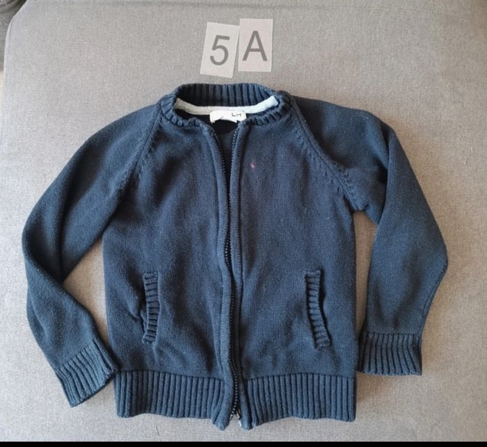 Gilet  noir 5 ans