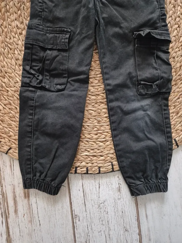 Pantalon cargo taille réglable 4 ans - photo numéro 3