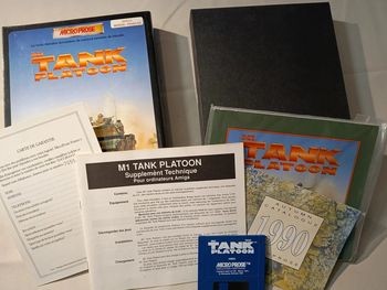 M1 tank platoon Atari st