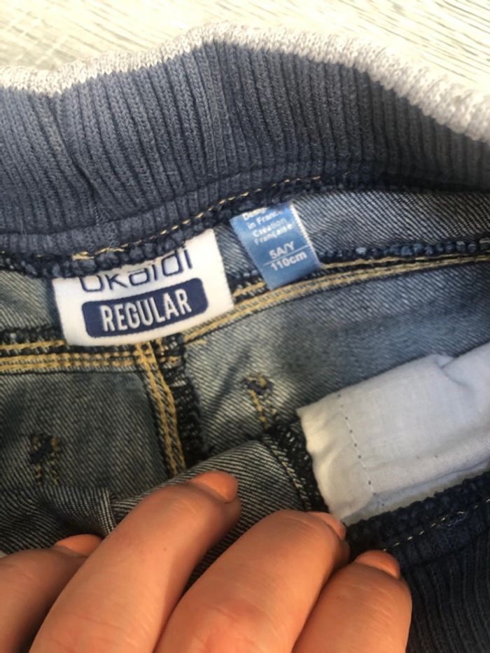 Bermuda jeans _ Okaidi _ 5 ans - photo numéro 2