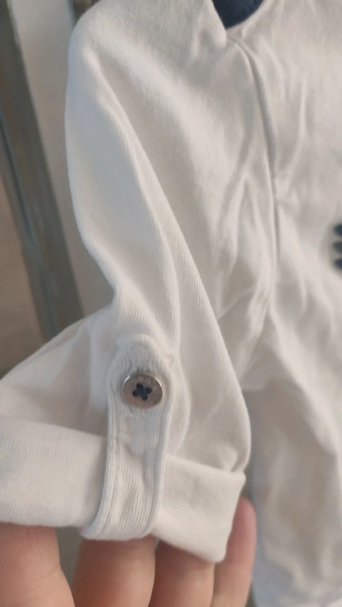 Tee-shirt manches longues obaibi 12 mois - photo numéro 5