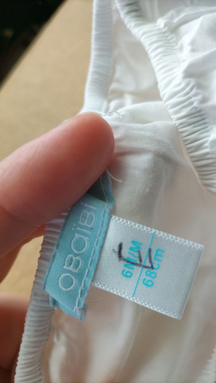 Lot de culottes obaibi 6 mois - photo numéro 2