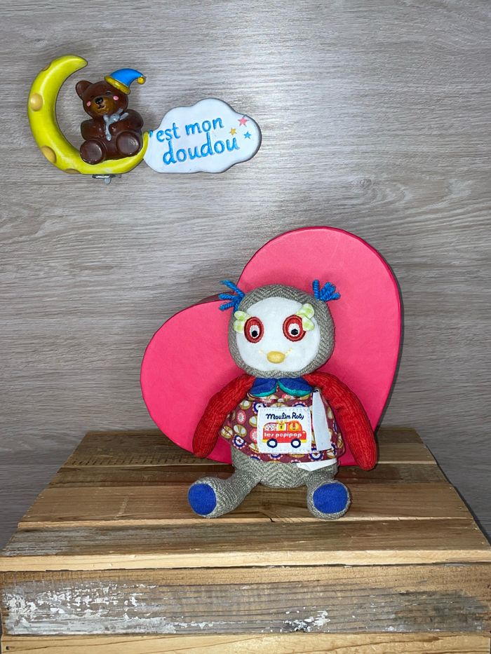 MR328 doudou hiboux 🦉 moulin Roty