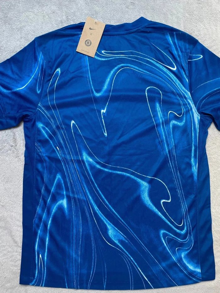 Maillot concept foot Chelsea bleu édition Vagues taille M - photo numéro 6
