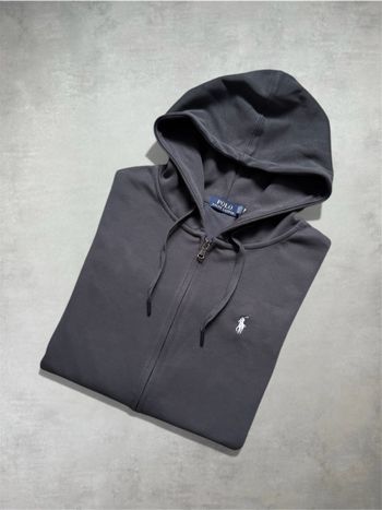 Zip Ralph Lauren gris foncé - Taille S - Neuf