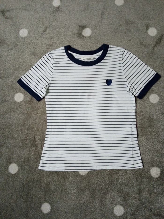 Camaïeu. 2 t shirts manches courtes - photo numéro 2