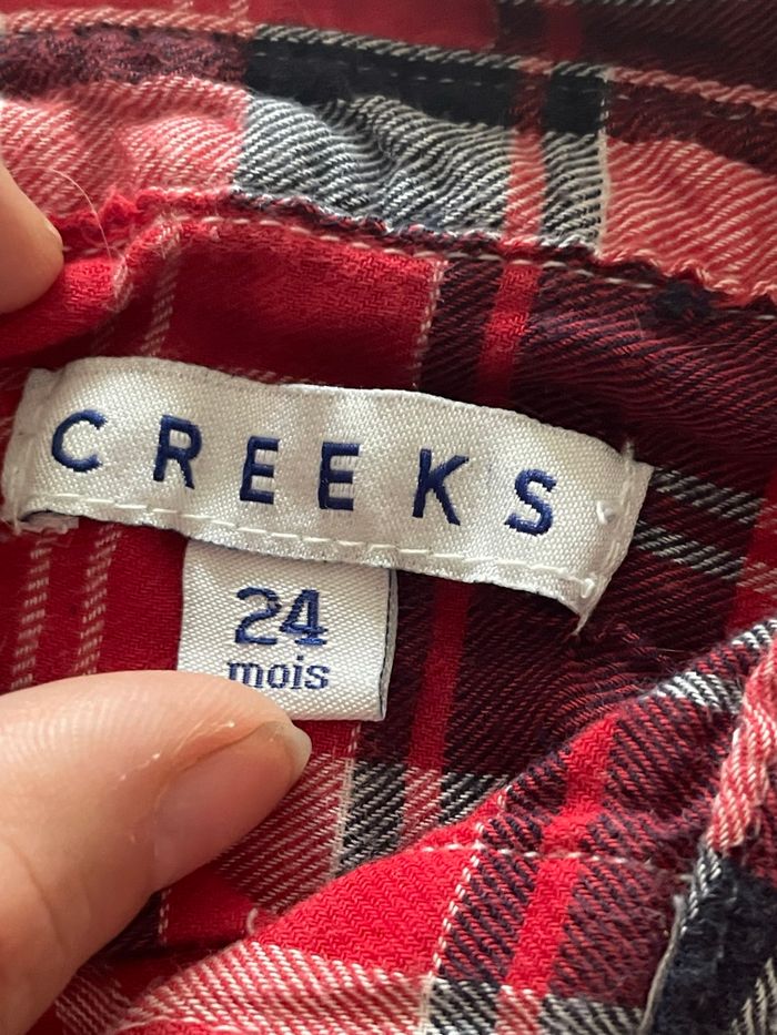Lot de 2 chemises bébé garçon – 24 mois - photo numéro 2