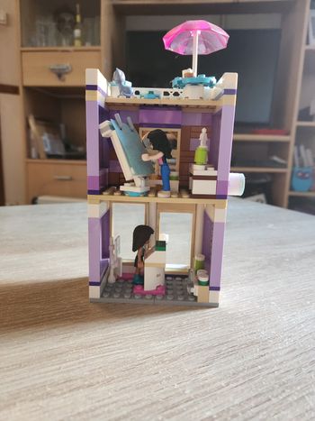 LEGO Friends 41365 – Atelier d’artiste d’Emma – Complet