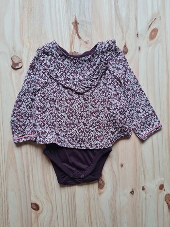 Blouse body intégré Sergent Major 12 mois