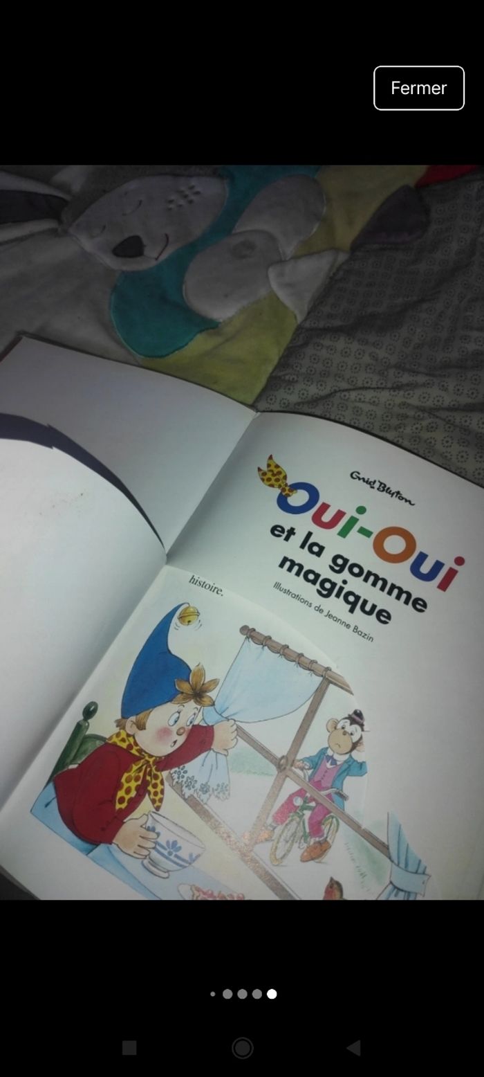 Livre Oui Oui j52 - photo numéro 4