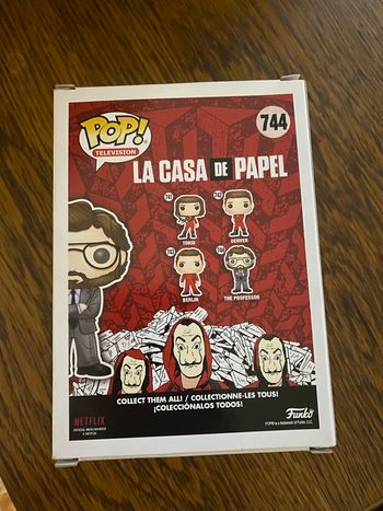 Figurine pop professor casa de papel