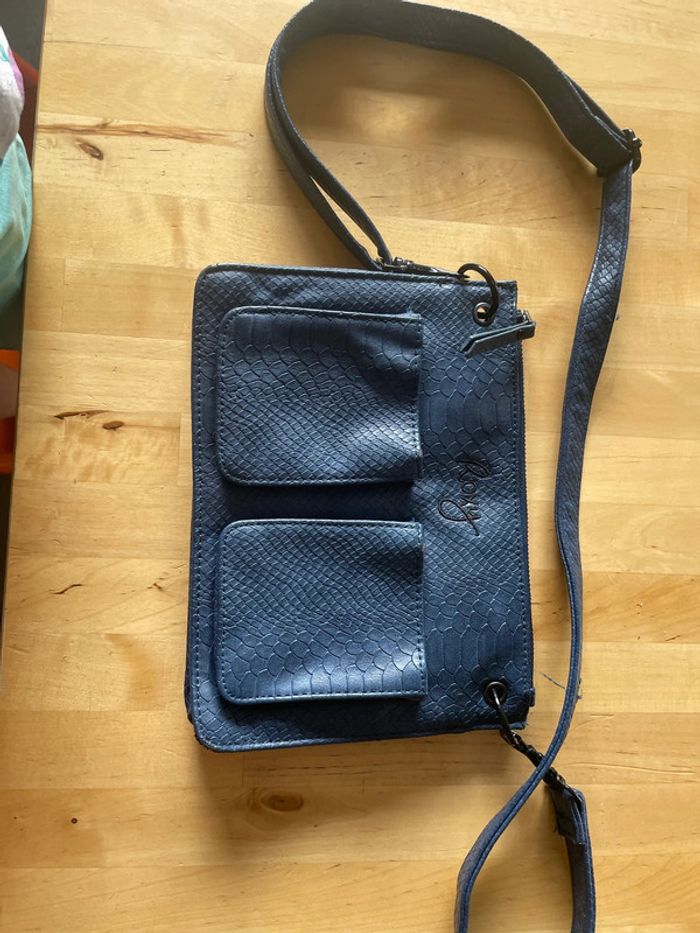 Sac à main bandoulière Roxy bleu - photo numéro 3