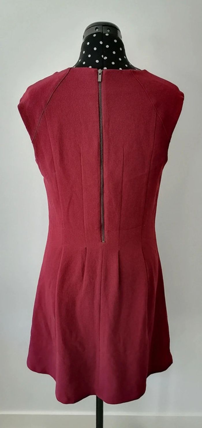Robe rouge bordeaux unie Taille 38 Comptoir des cotonniers - photo numéro 5