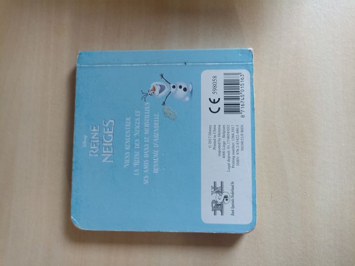 Livre cartonné La Reine des Neiges - photo numéro 3