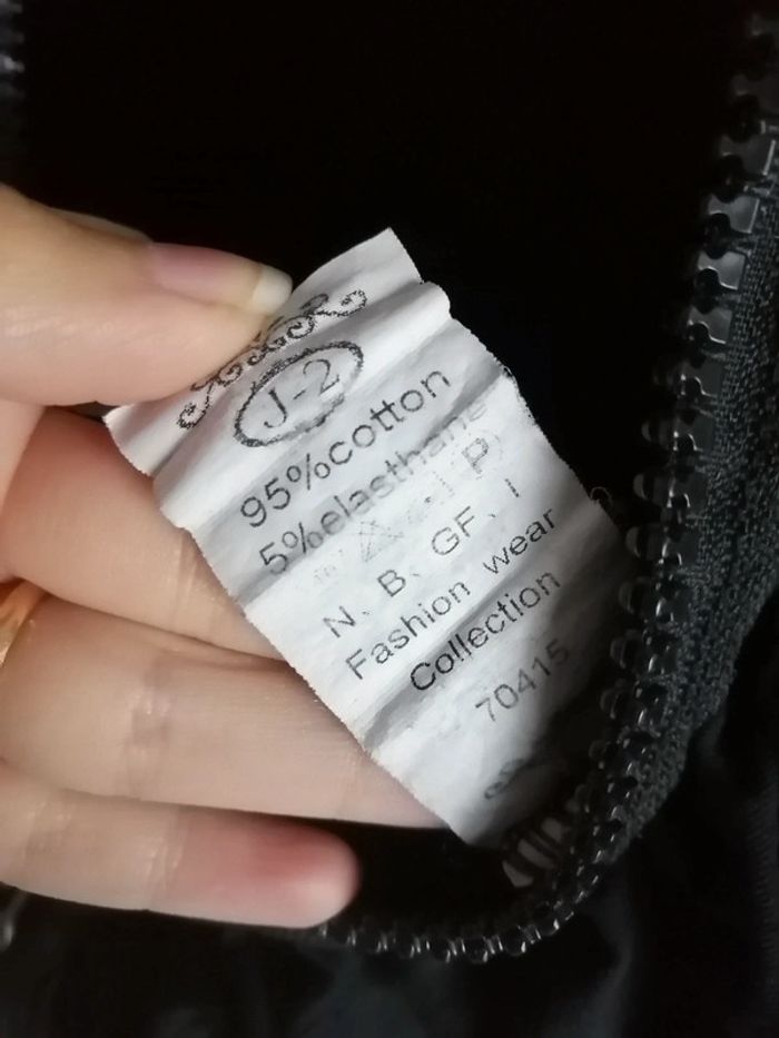 Veste viscose noire - photo numéro 5