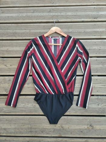 Body Habillé Manches Longues Jennyfer – Taille 34 / XS – Très Bon État