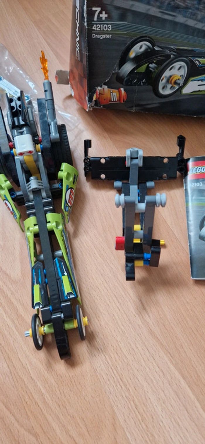 Lego technic 42103 2-en-1 Pull-Back - photo numéro 6