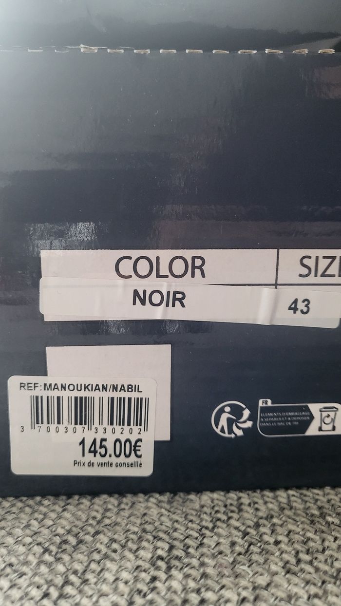 Chaussure manoukian 43 - photo numéro 6