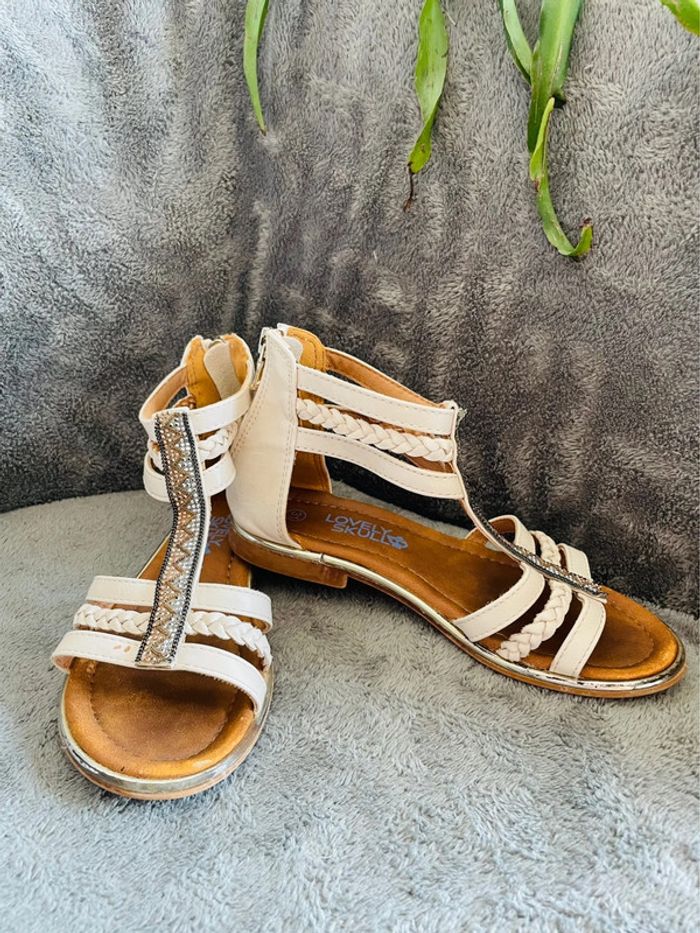 Chaussures été sandales nus pieds fille