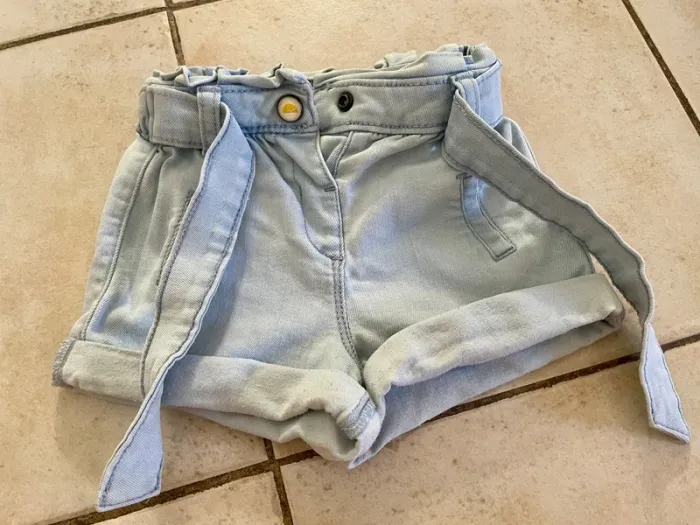 Short en jeans kiabi