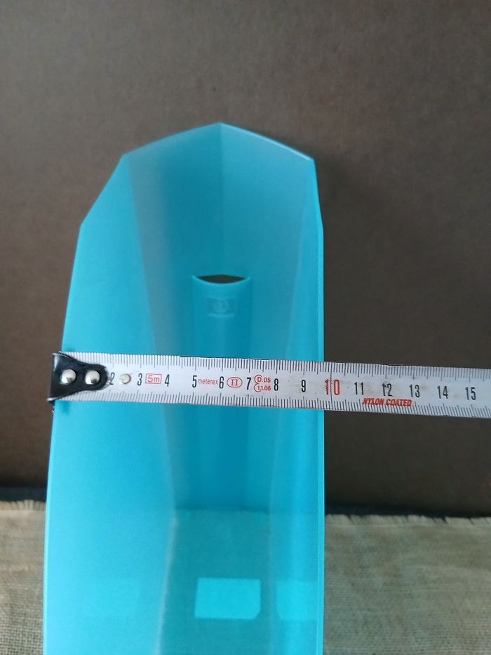 Rangement à papier documents en plastique bleu - photo numéro 6