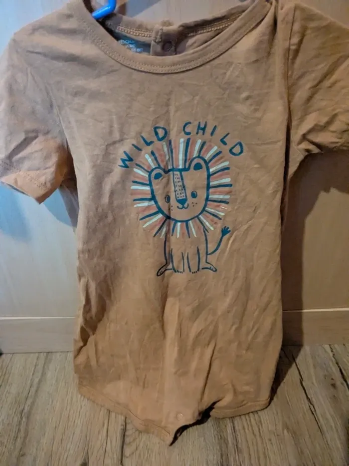 Combishort bébé